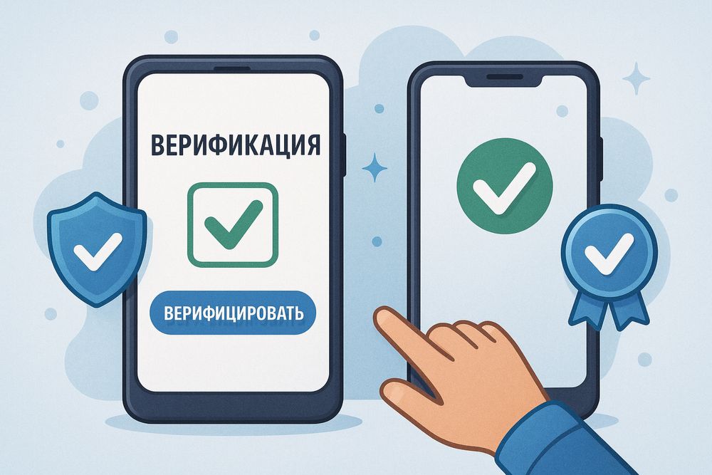 Верификация любых телефонов, если кто не смог можете написать нам.
