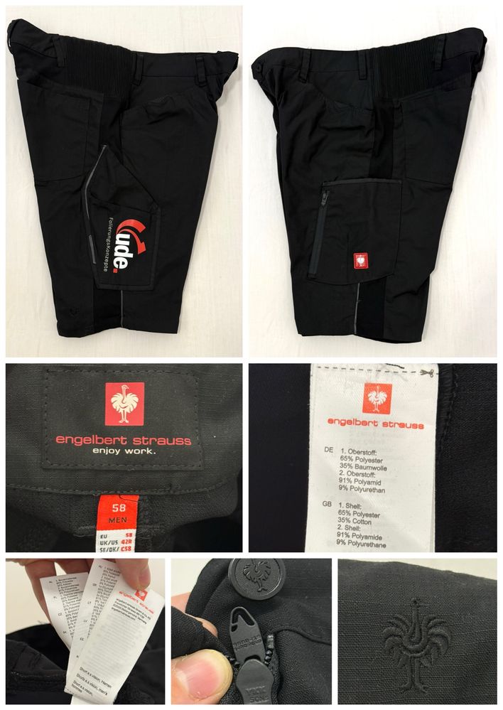 Pantaloni scurti ENGELBERT STRAUSS (58 XXL barbat) Vision munca lucru