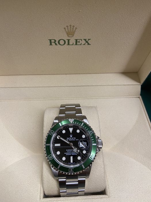 Часовник Rolex Submariner 16610V Flat Four KERMIT