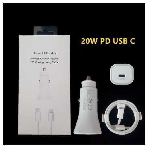 incarcator auto iPhone X,11,12,13,14 set adaptor 20w+ cablu incarcare