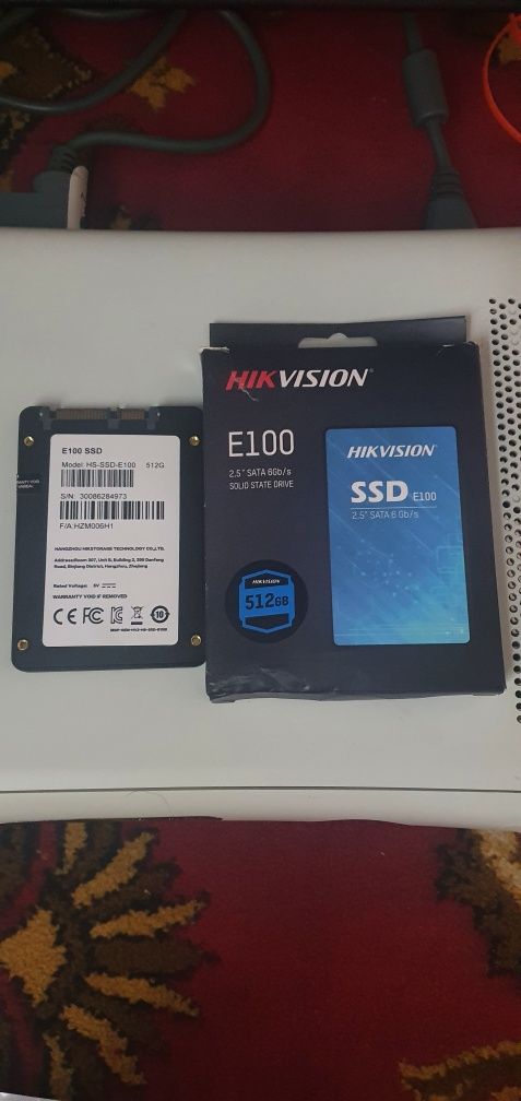 Hikvision ssd e 100 .512 gb original