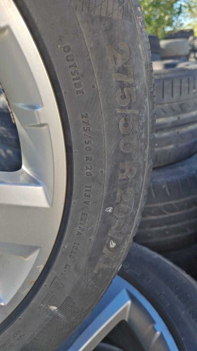 Jante Originale Mercedes 20 inch, cu Anvelope Continental 275/50 R20