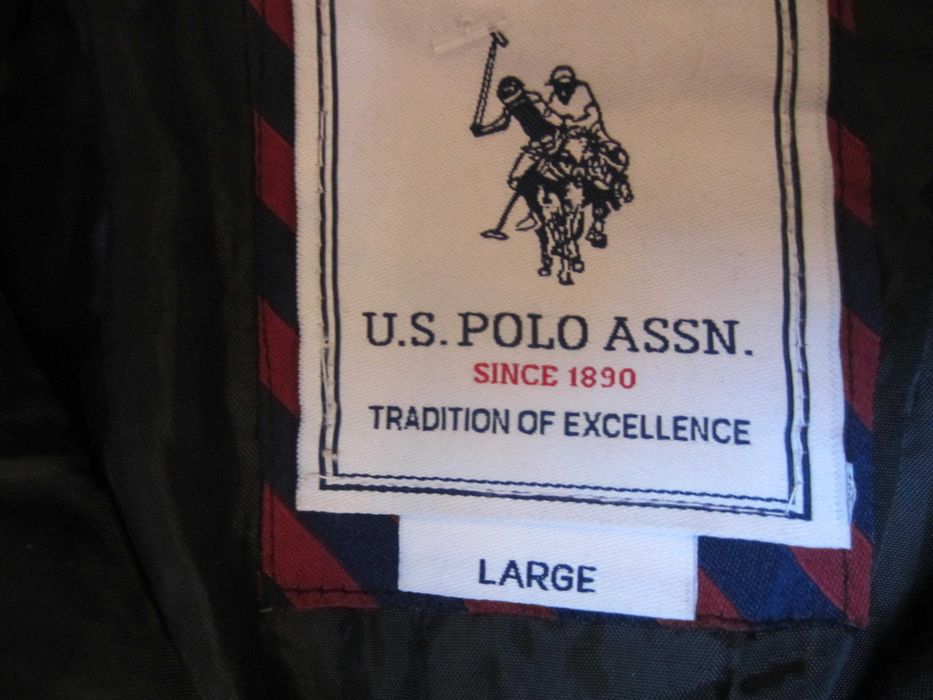 Bluza trening Polo USPA, masura L,100% poliester, stare f. buna