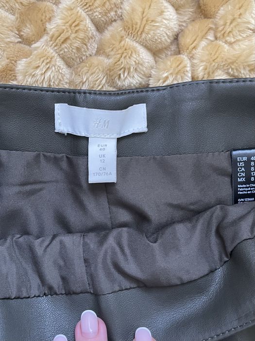 Fusta piele H&M