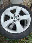 Vând set 4 jante aliaj originale Skoda – 17 inch, 5 prezoane
