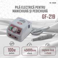 Freza electrica profesionala pila electrica unghii GF-219, Global...