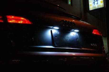LED плафони за регистрационен номер за Ауди Audi - 24 месеца гаранция
