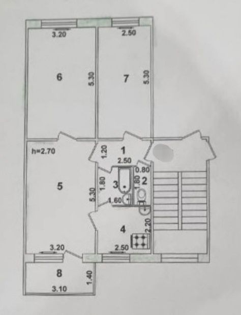 3 комнатная. Ор-р ШохМед. Чиланзар 11 квартал