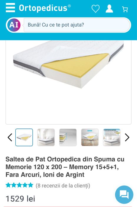 Pat spraetajat copii cu saltele ortopedicus, SINAIA