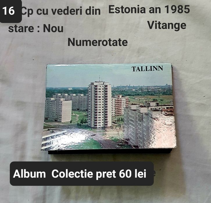 Album Estonia 16 buc.an 1985