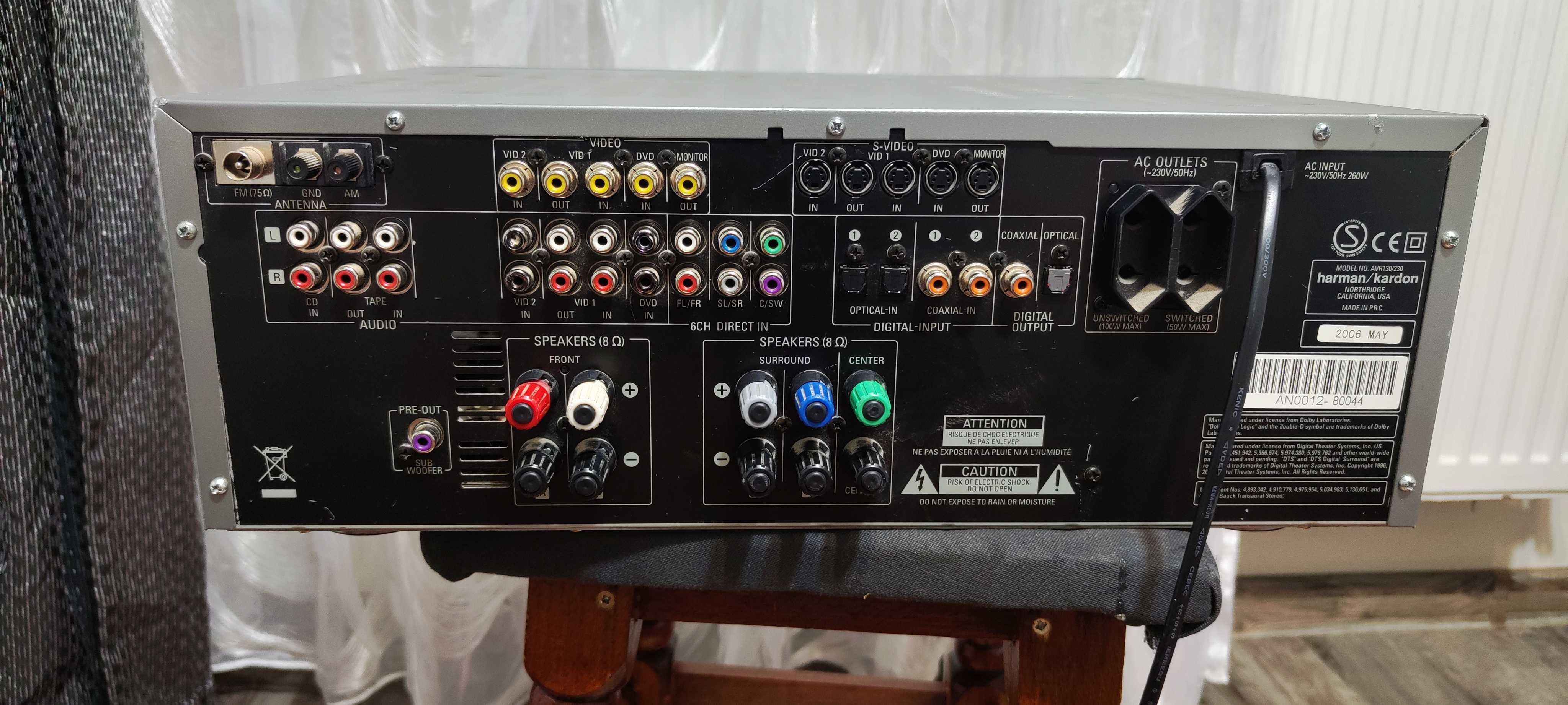 Amplificator Audio Harman Kardon AVR 130 Statie Audio Amplituner
