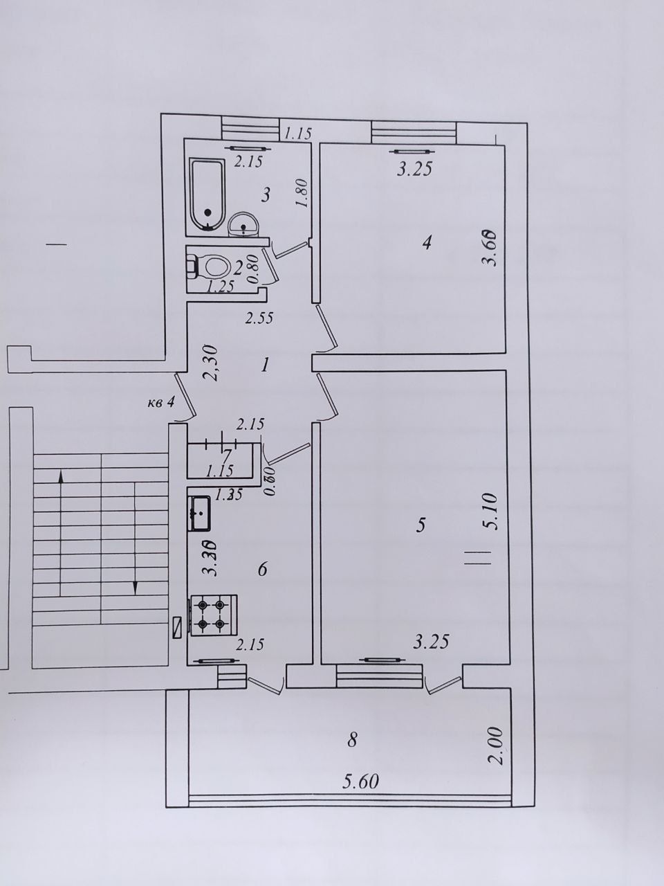 Юнусабад-18 2>3/2/4 77-серия 64м² ремонт, меб, техника