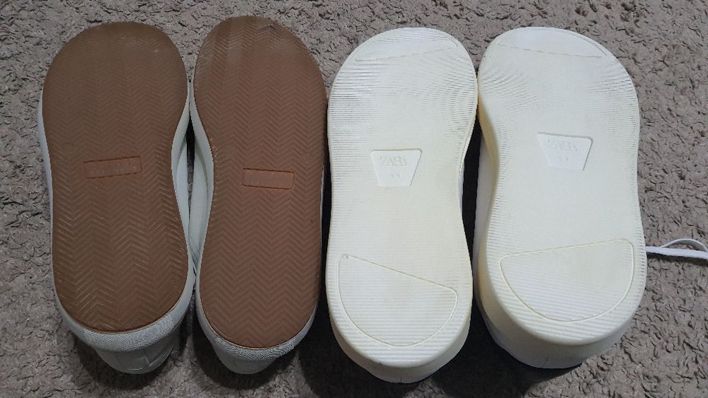 Adidasi pantofi sport barbati nr44 Zara,noi-nefolositi,albi