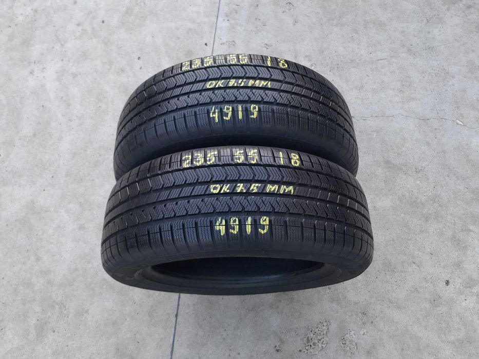 Doua anvelope iarna 235 55 18 vredestein 5 profil Quatrac 5 cu 7,5 mm