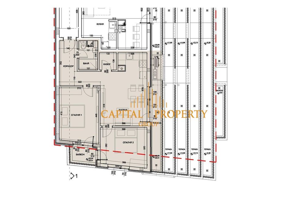 Тристаен апартамент, ново строителство, Левски, гр.Варна