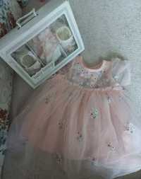 Бебешка рокля с комплект