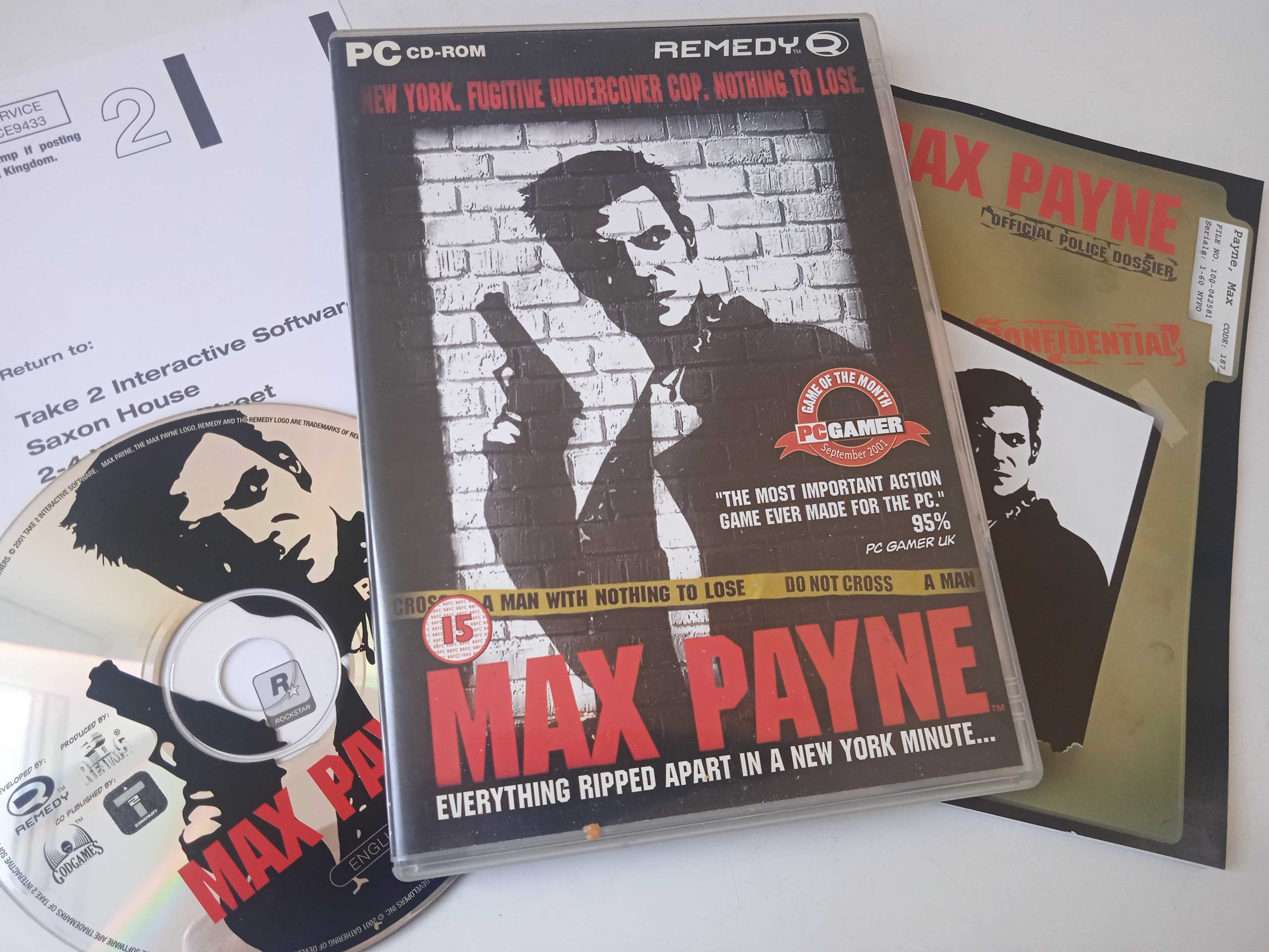Max Payne оригинална компютърна игра / PC игра Game
