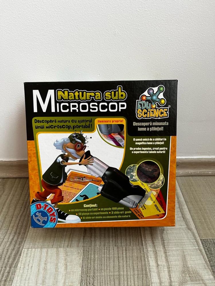 Set EDU Science Natura sub microscop