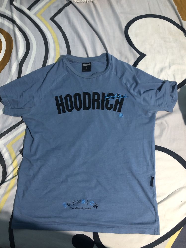tricou hoodrich albastru