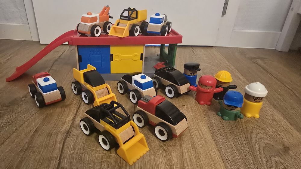 Икеа Lillabo серията автосервиз с 9 колички и 5 колички