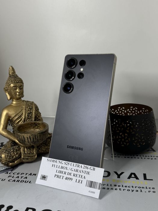 Amanet Royal : Samsung S25 ULTRA 256 GB / Liber de retea / Garantie