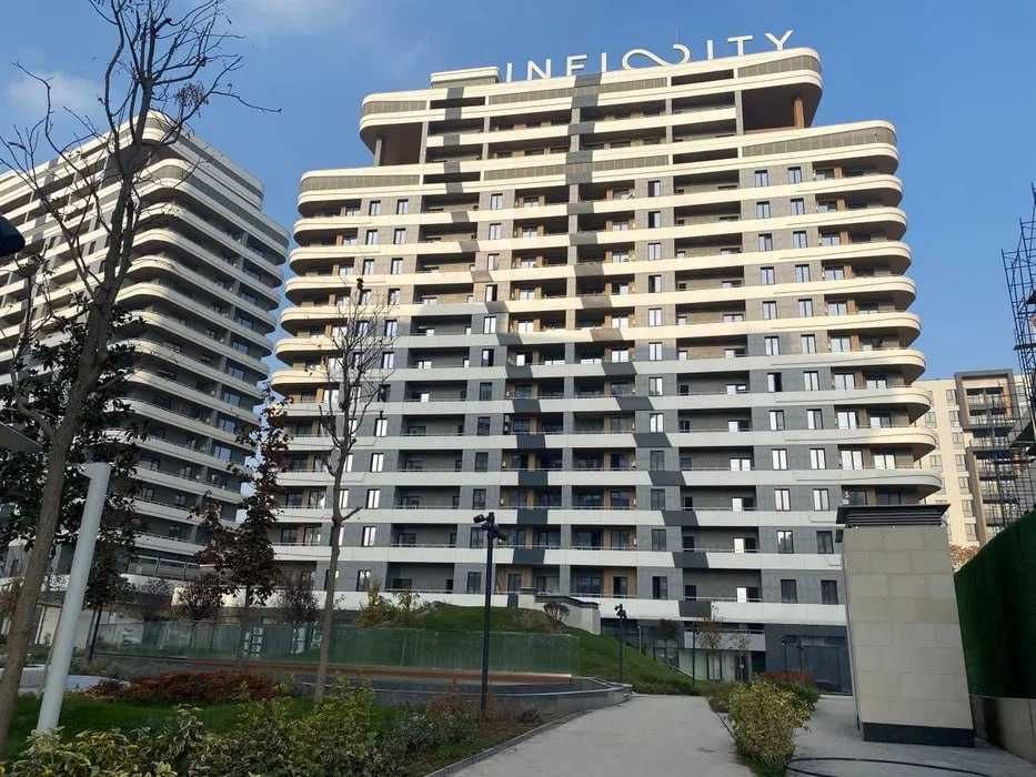 "Срочно Infinity Golden House 4ком  130м2 Коробка Ул.С.Азимова, Ц-1‼️