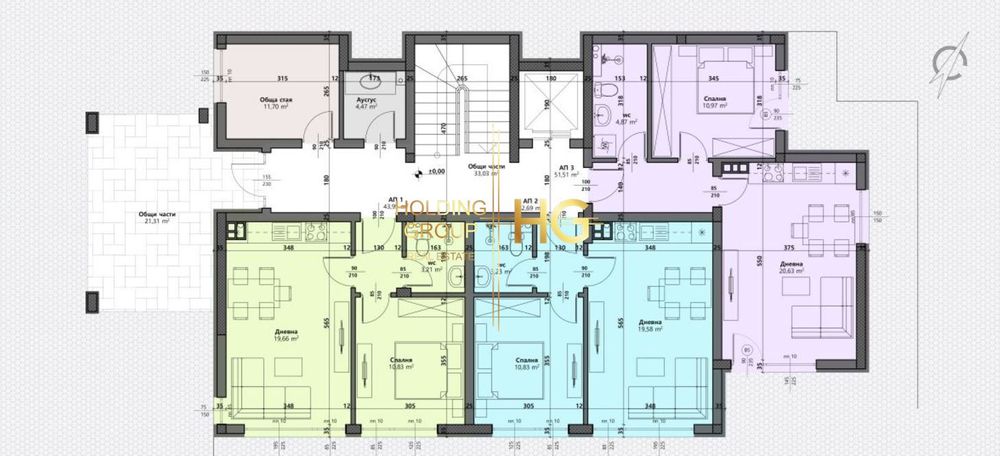 Продава се Двустаен апартамент в Варна, Виница - 54 кв.м за 1093 €/кв.м - Снимка #2