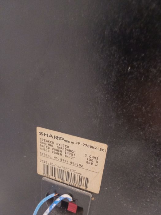 Vând boxe sharp 2 perechi