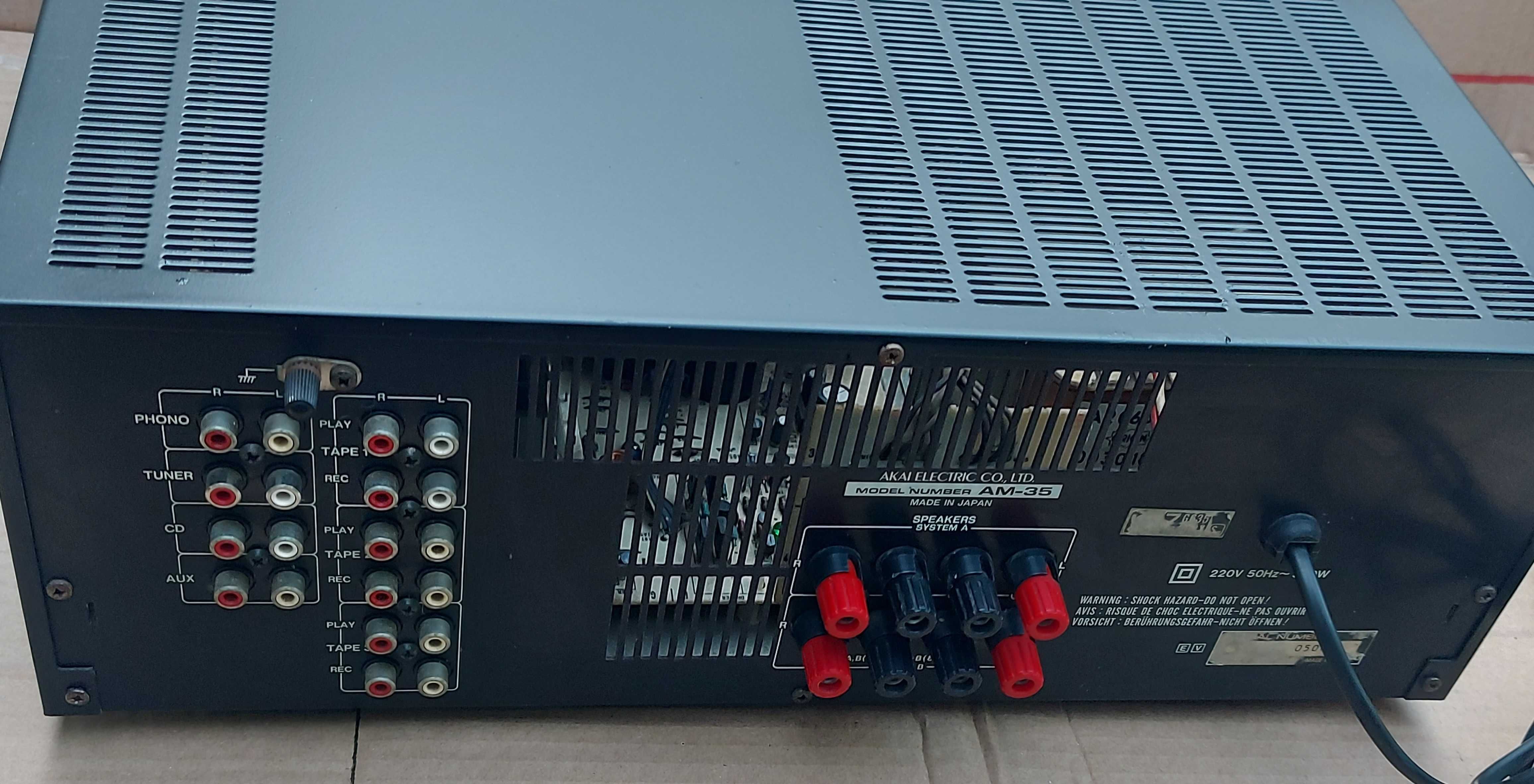 Akai AM-35 Stereo Integrated Amplifier 2X90W/4Ohm