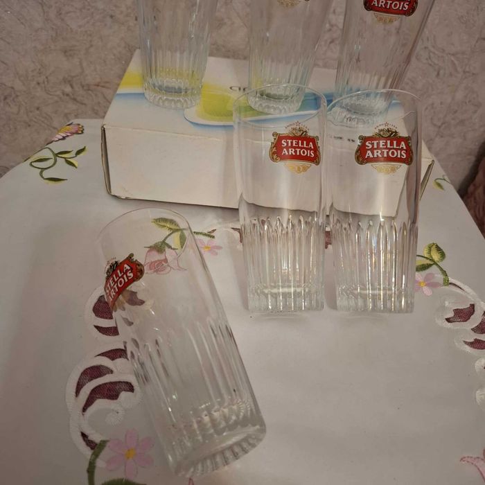 Stella Artois  Сервиз стъклени чаши