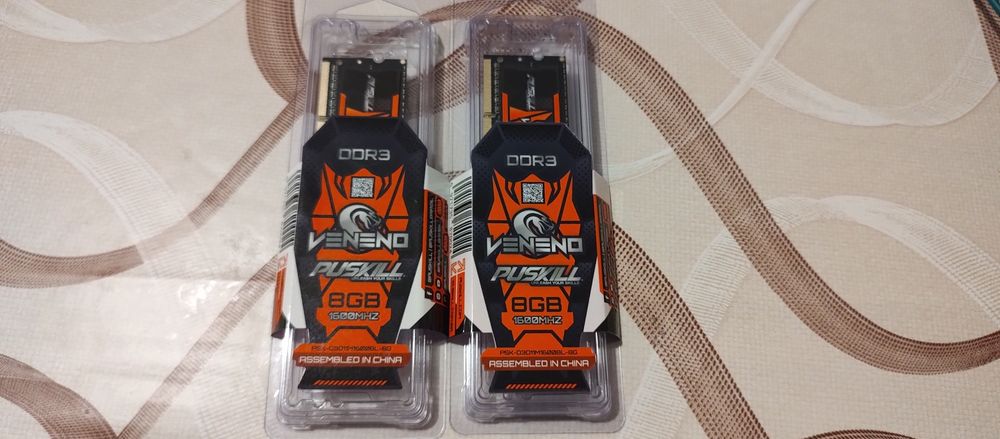 DDR3 PuskillVENENO 8GB 1600MHZ