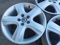 16" 5x100x57,1  оригинални алуминиеви джанти за Skoda.