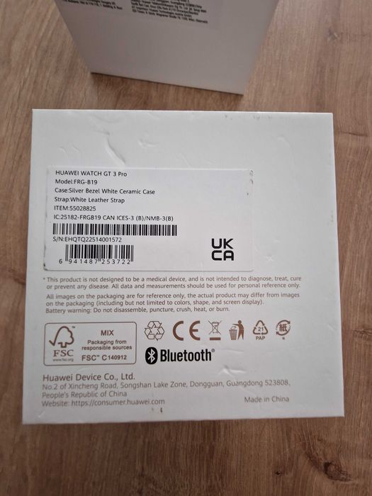 Huawei Watch GT 3 Pro cu senzor EKG (ecran safir)