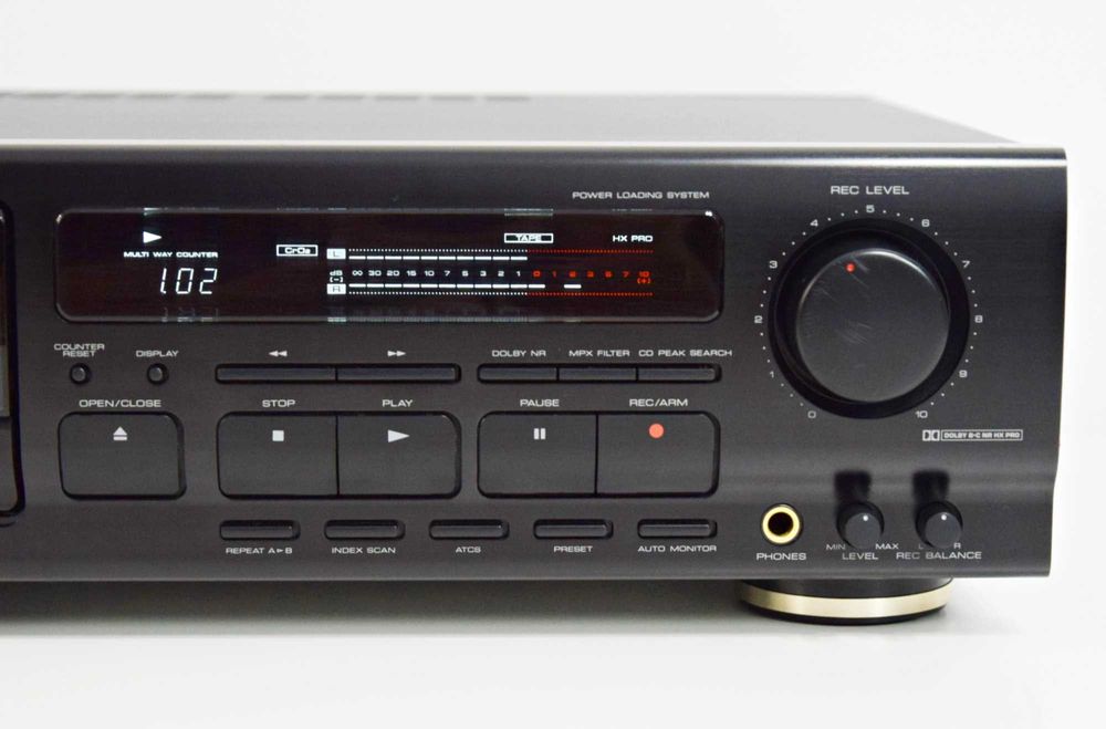 Deck 3 Head Kenwood KX-7050, casetofon