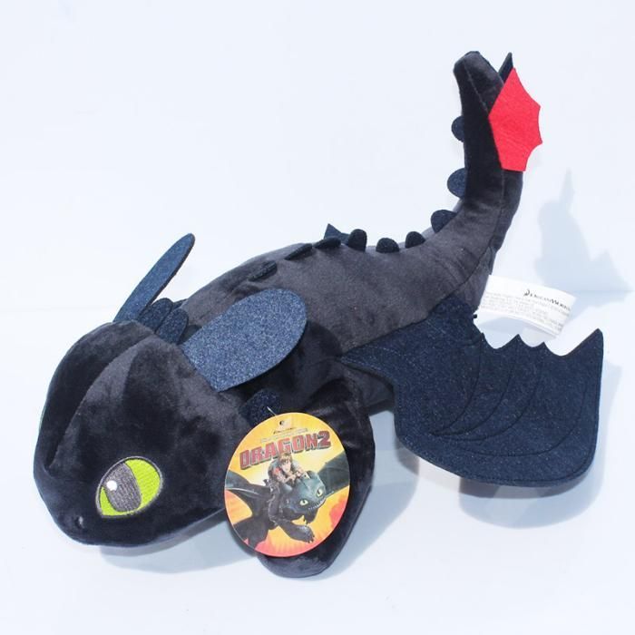 Плюшена играчка Дракон плюшен "Беззъб" подарък "Как да си дрес