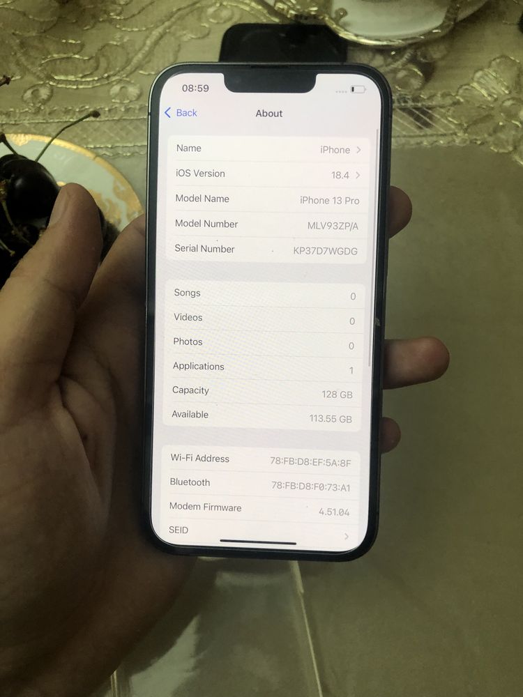 Iphone 13 pro 128