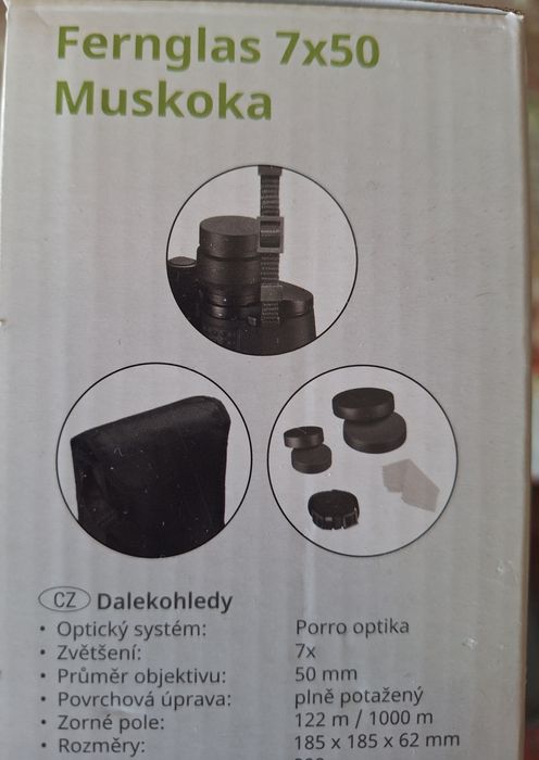 Бинокъл bresser muskoka 7x50