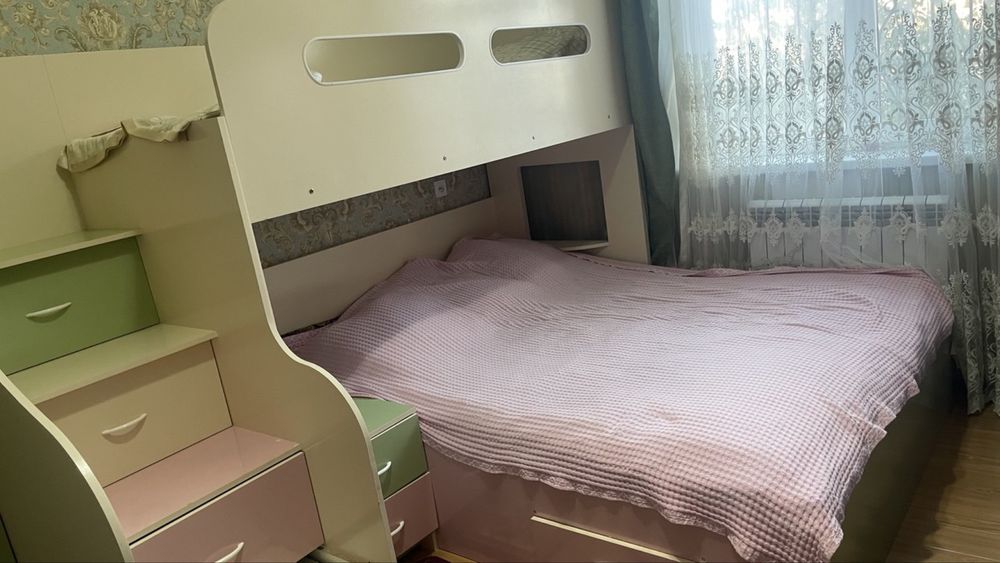 детская спальня + кухонный мебель сатылады