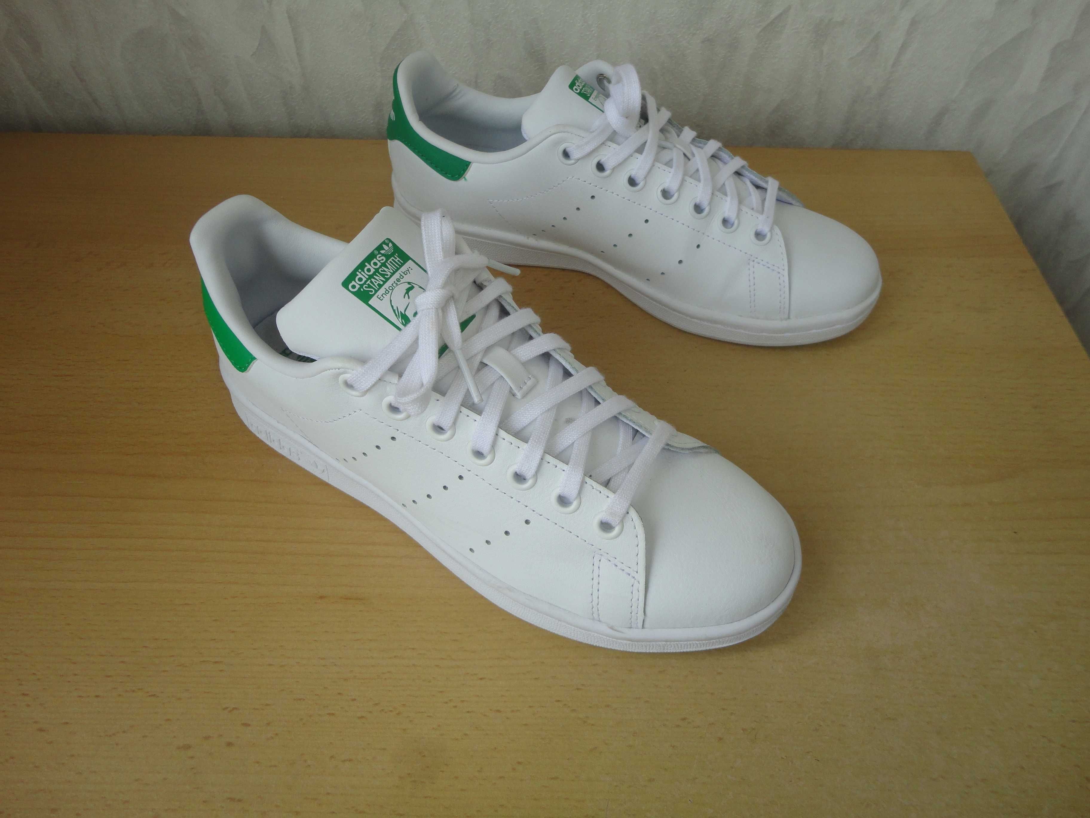 N38,5 Adidas Stan Smith/естествена кожа/дамски кецове