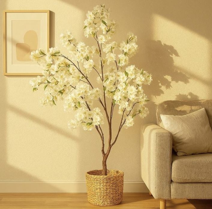 Ghiveci Decorativ cu Ramuri Artificiale