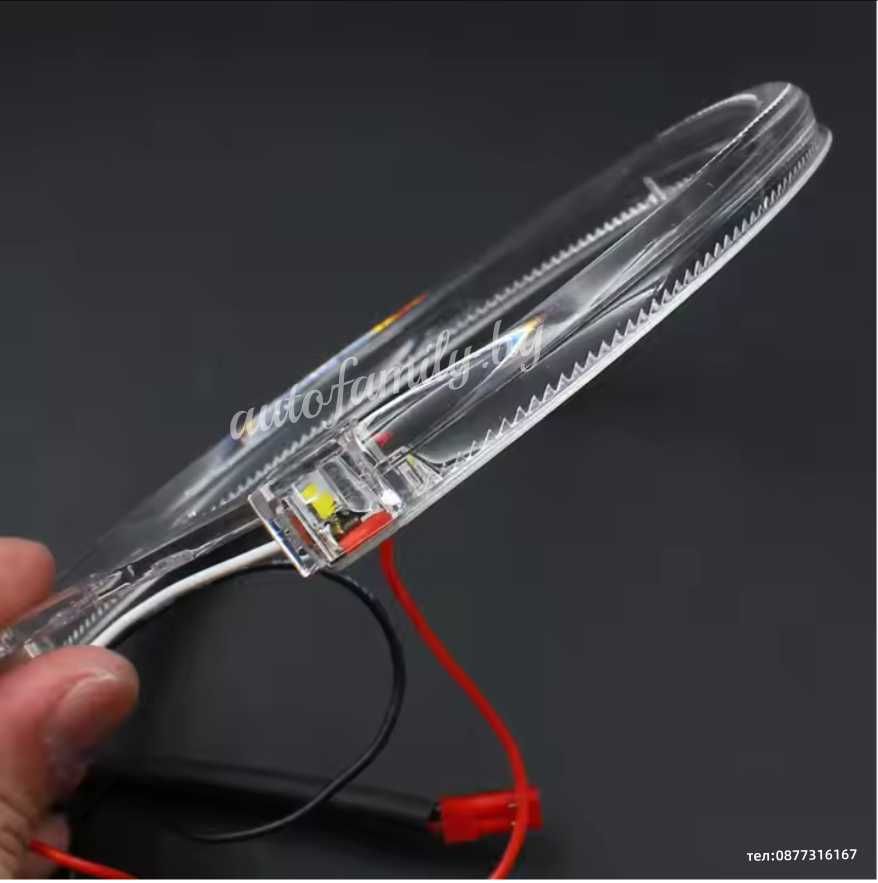 LED Crystal Ангелски очи за BMW E36 / E38 / E39 131mm