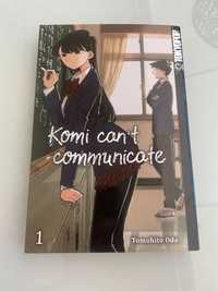 Manga Komi can't Communicate volumul 1