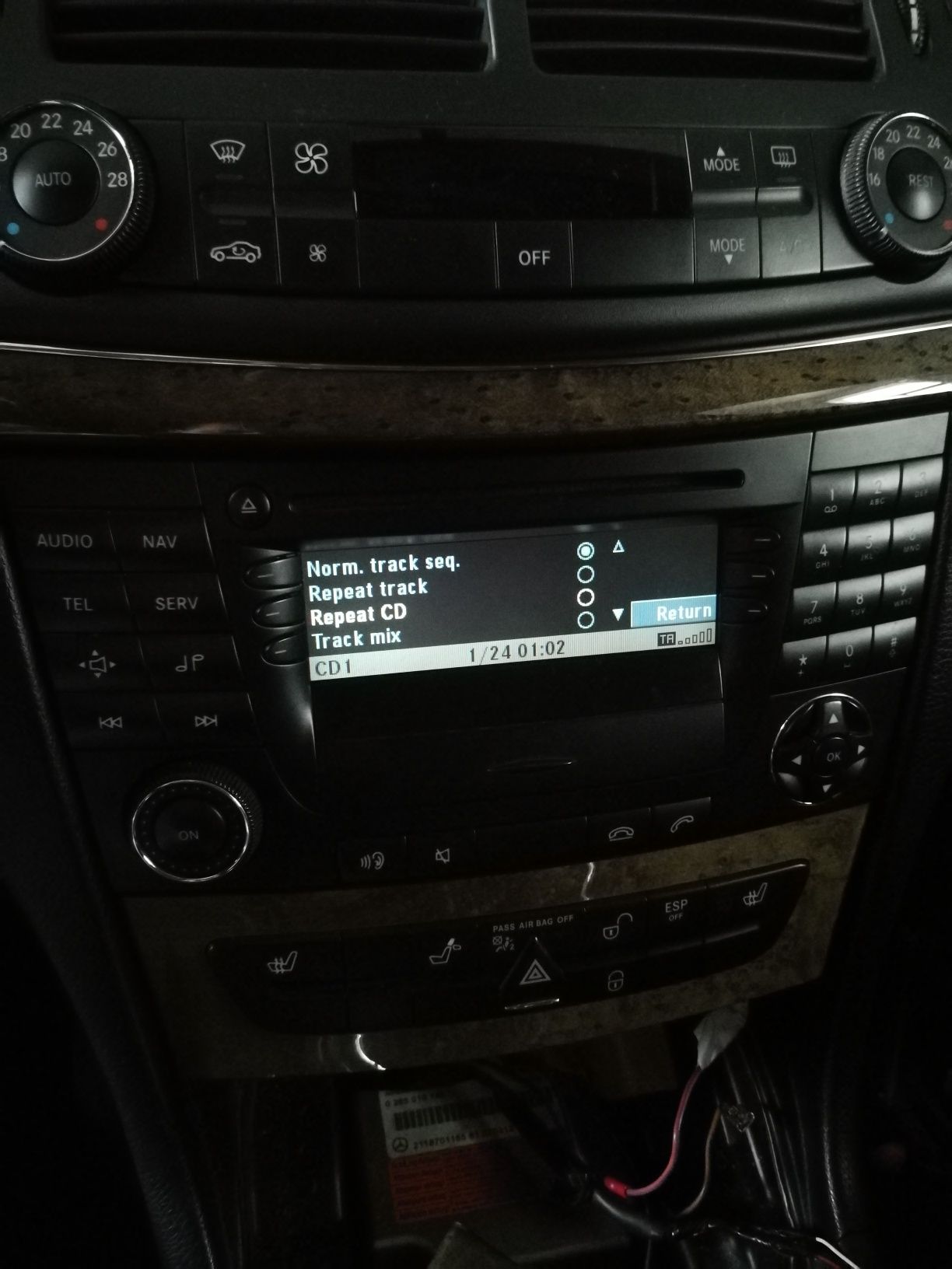 Mercedes NTG1 Audio 50 APS Sat Nav