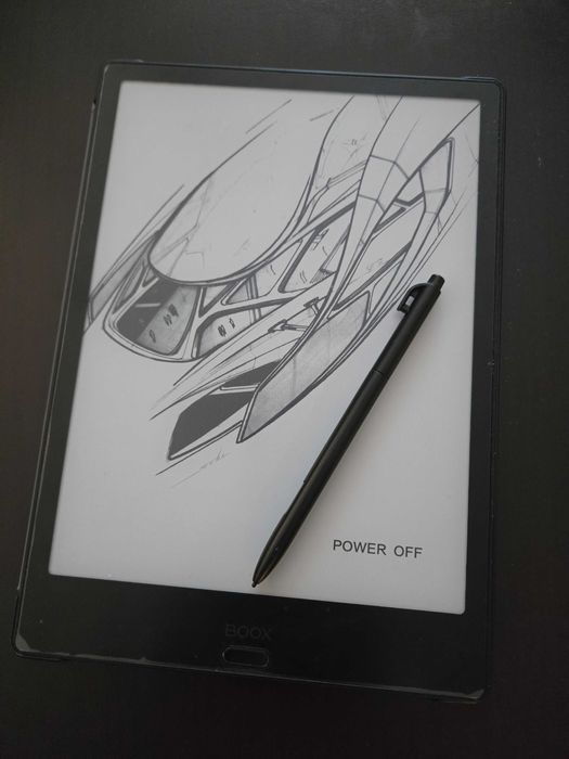 Tableta e-ink Onyx Boox Note 2 + husa, cutie, accesorii originale