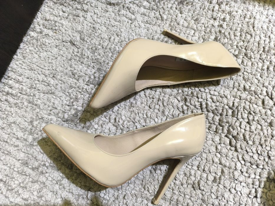 Дамски обувки Lizard естествена кожа кожа