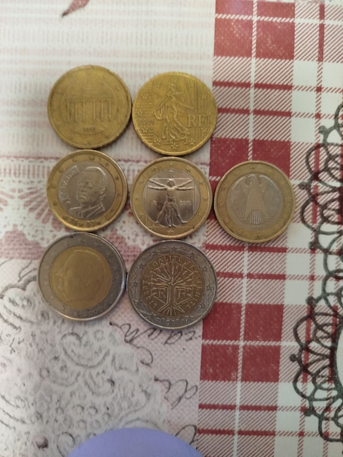 Евро монети  и центове