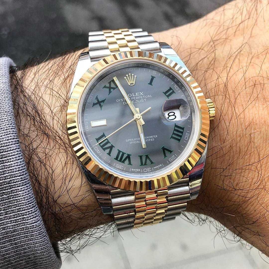Часовници 41mm сребро жълто злато