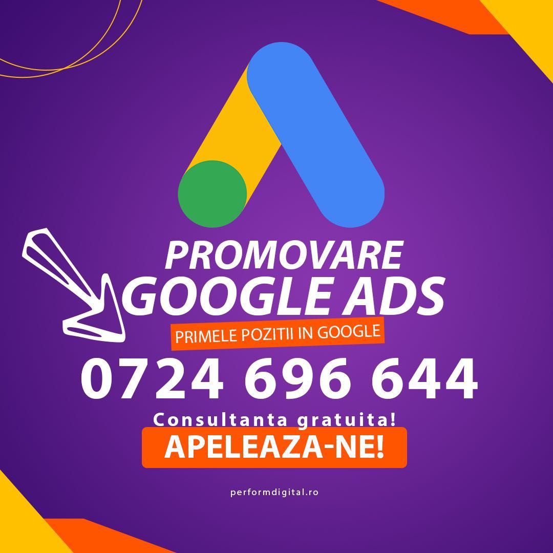 Promovare Google Ads, PPC Google AdWords, Consultanță gratuită