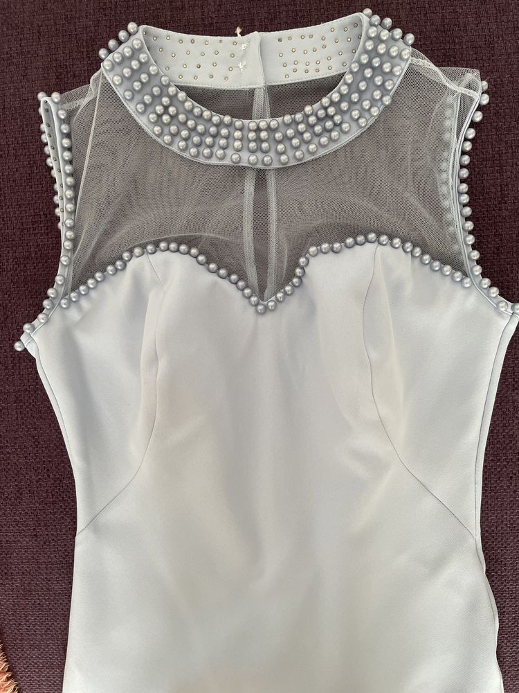 Rochie albastra deschis