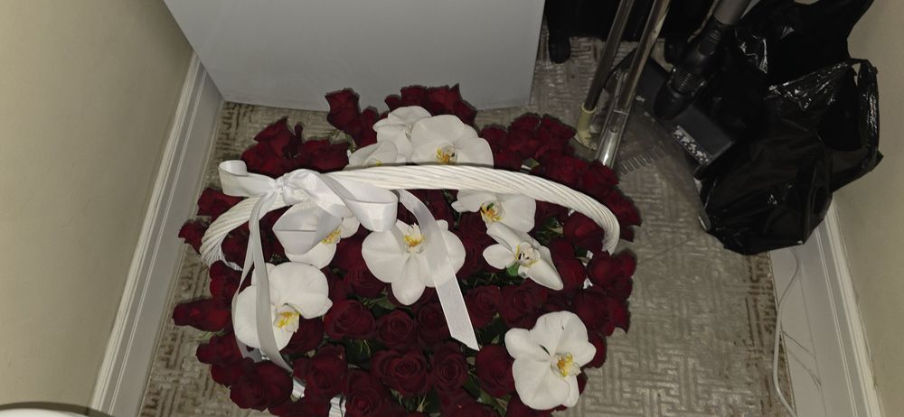 Цветы корзина цветы